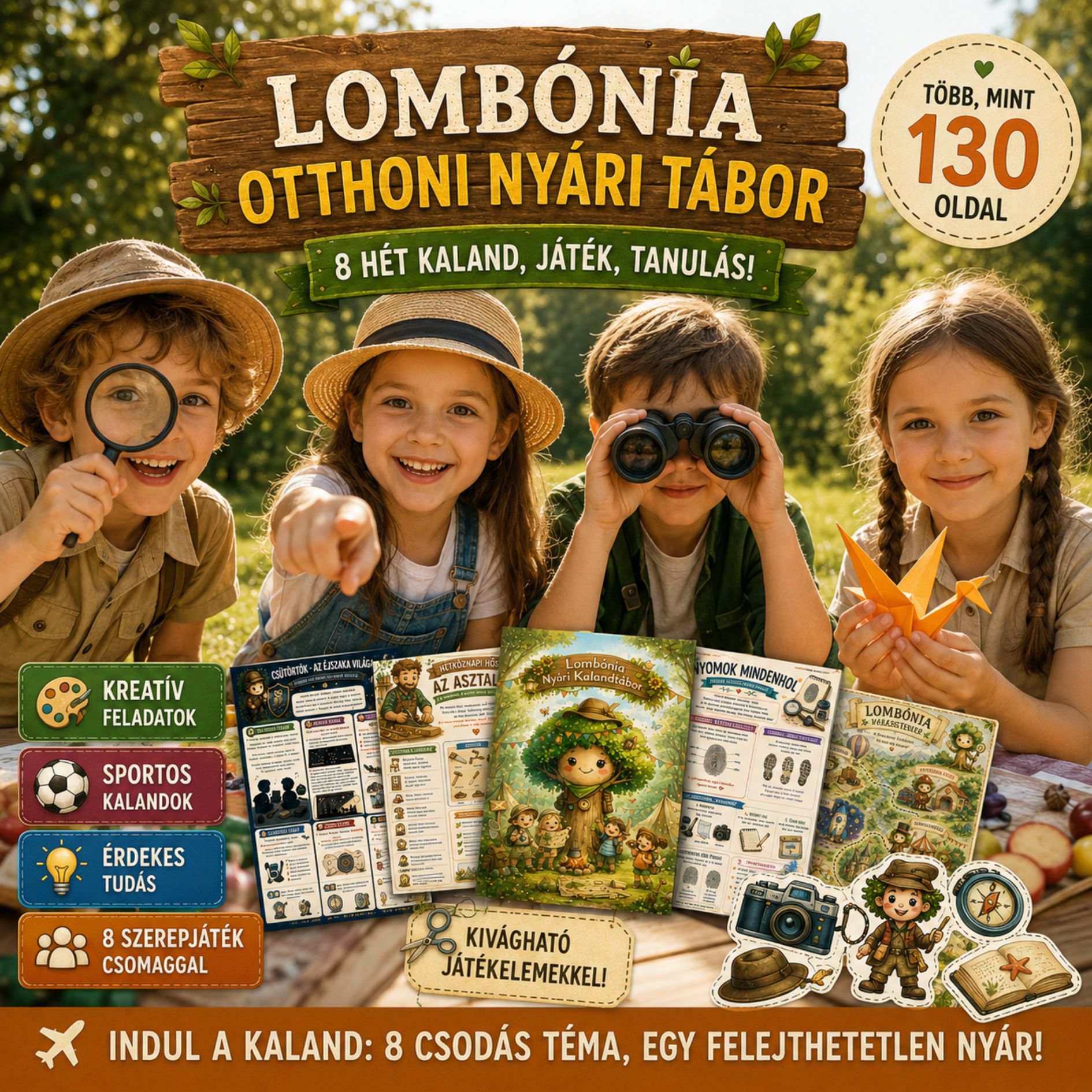 Lombónia otthoni nyári tábor