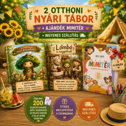 Nyári otthoni virtuális tábor Lombónia gyerekeknek