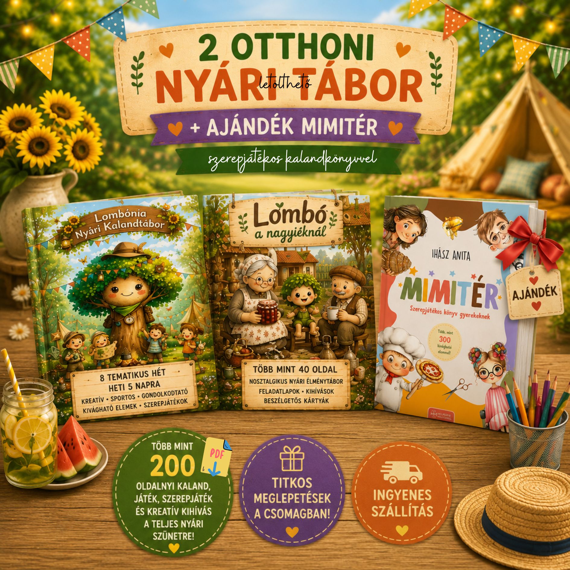 Lombónia otthoni nyári tábor